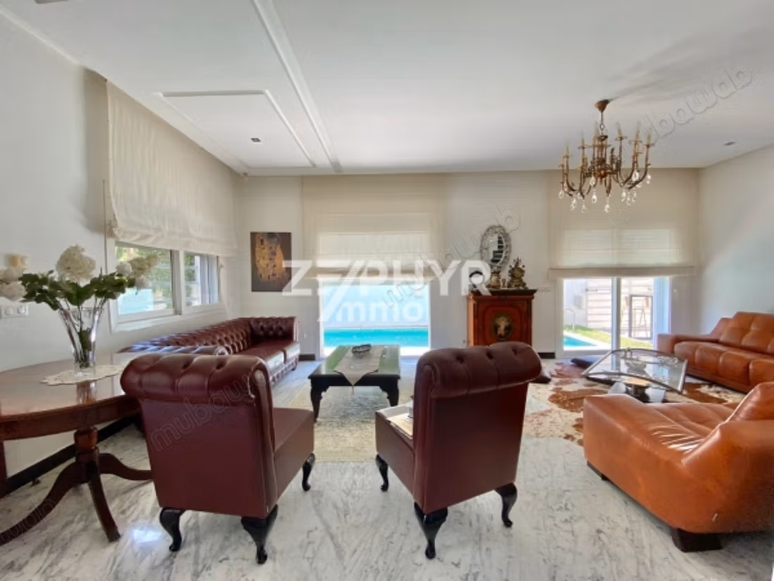 For rent semi-detached villa S4 empty in La Marsa with pi