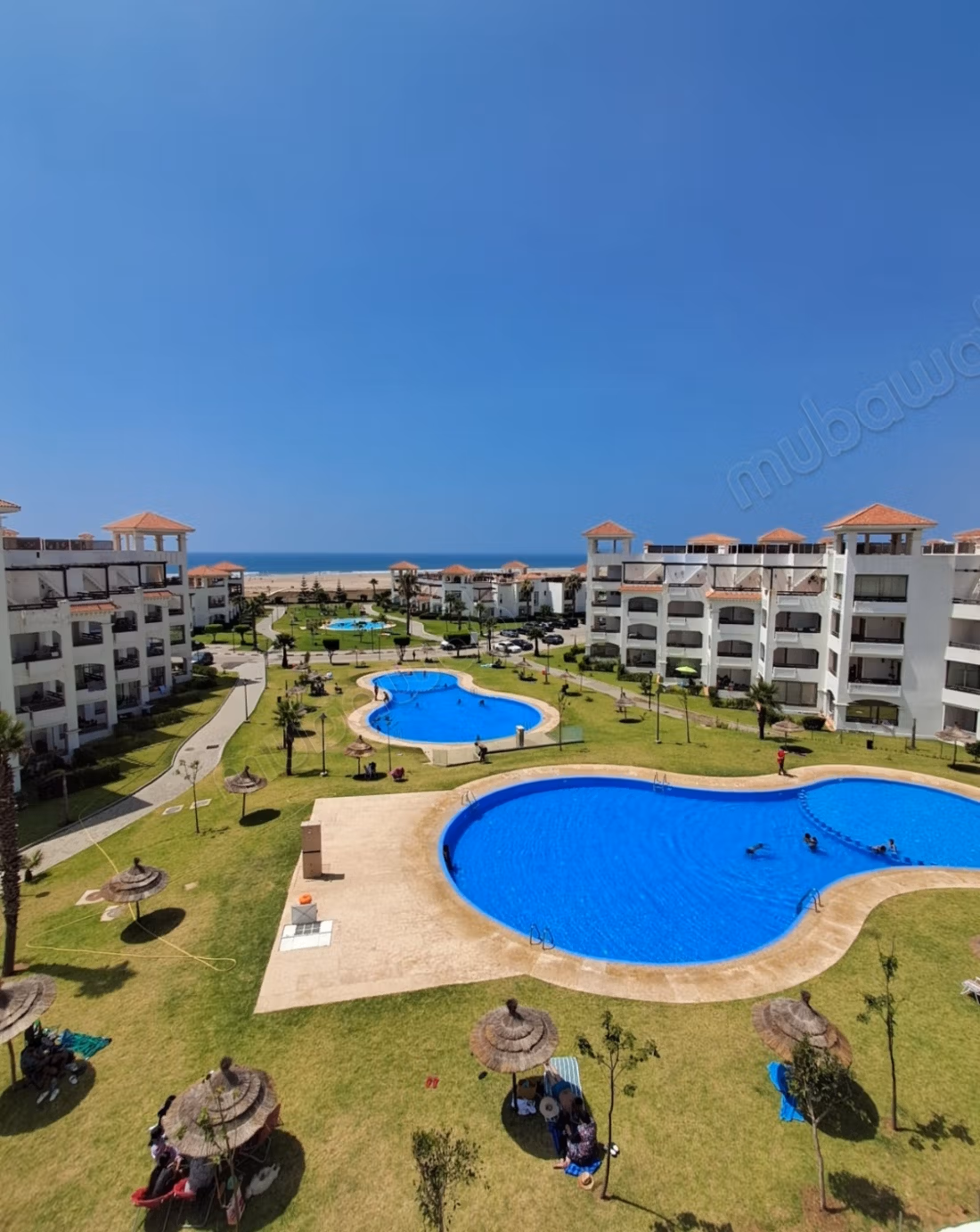Apartment Asilah. 3 large rooms. Pools