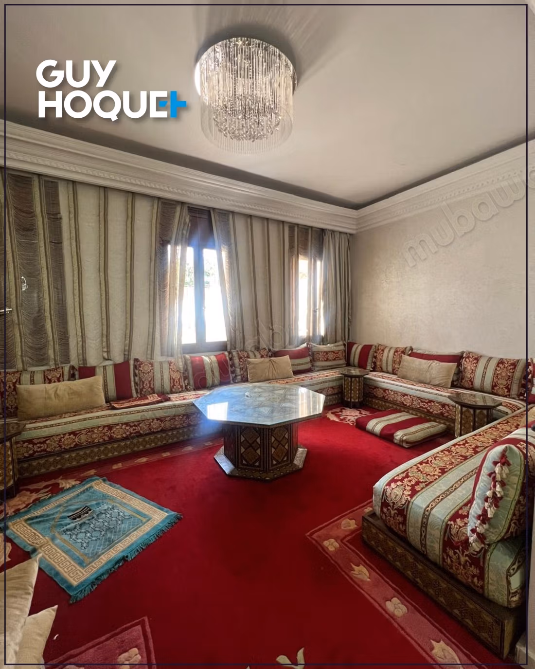 Villa arredata con piscina interna ad Ain Diab