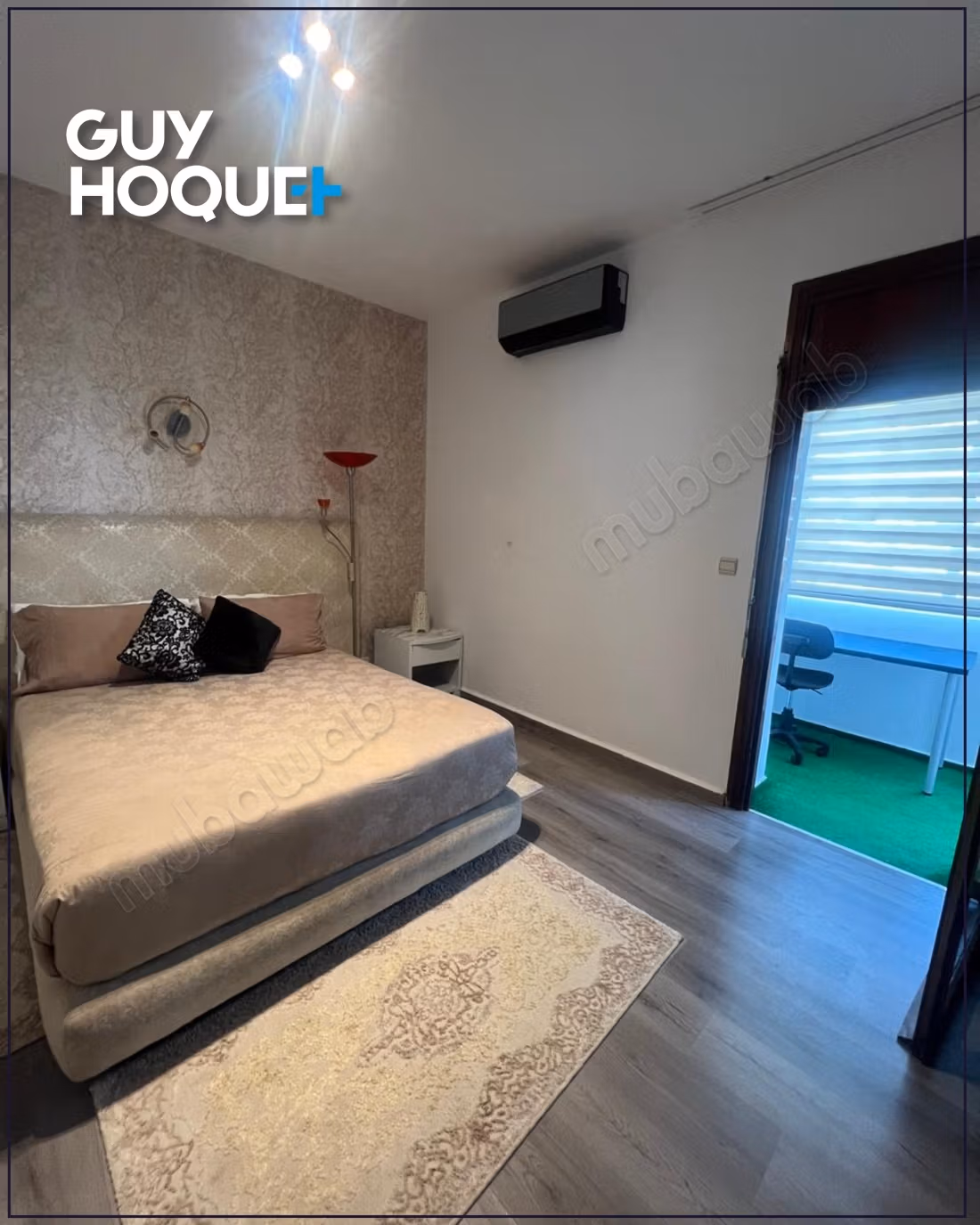 Villa arredata con piscina interna ad Ain Diab