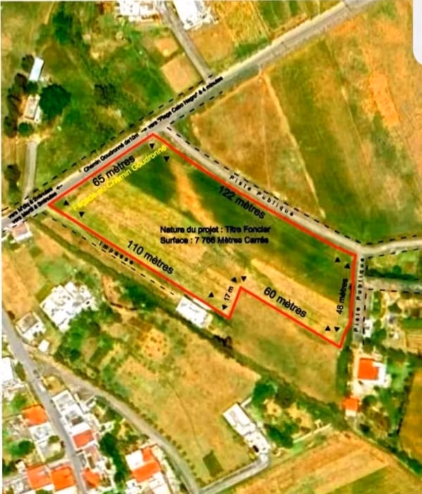 Terreno en venta en Cabo Negro. Superficie 7766 m²