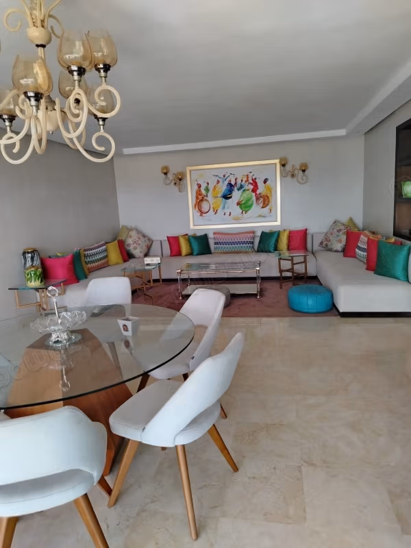 Appart a la location a ain Diab 
extension 17500dh