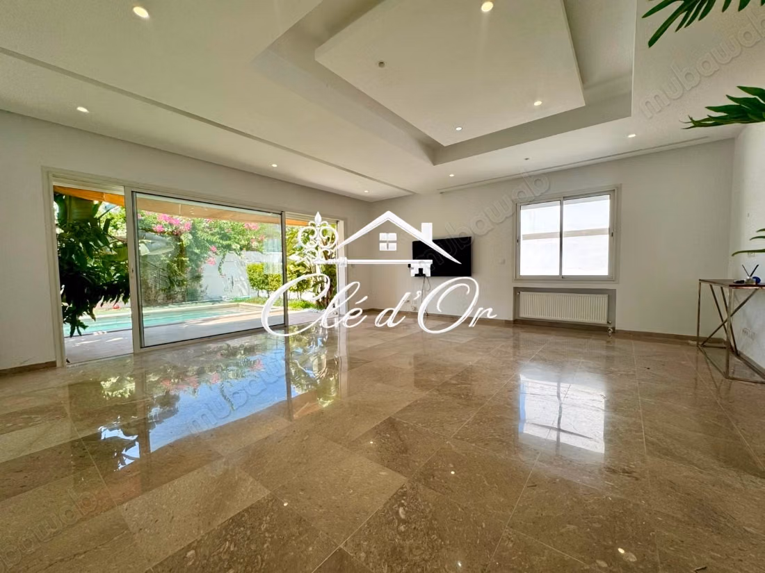Villa in affitto con piscina a Gammarth