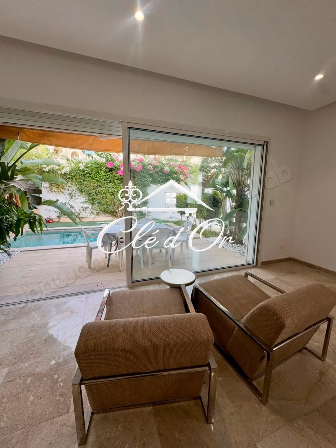 Villa in affitto con piscina a Gammarth
