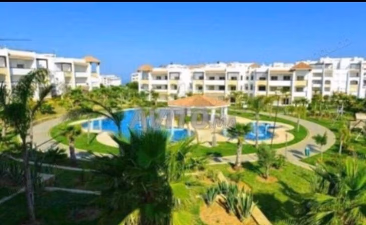 Location saisonnière à Asilah. 
Surface de 60 m². 
Vue imprenable sur la mer, double vitrage