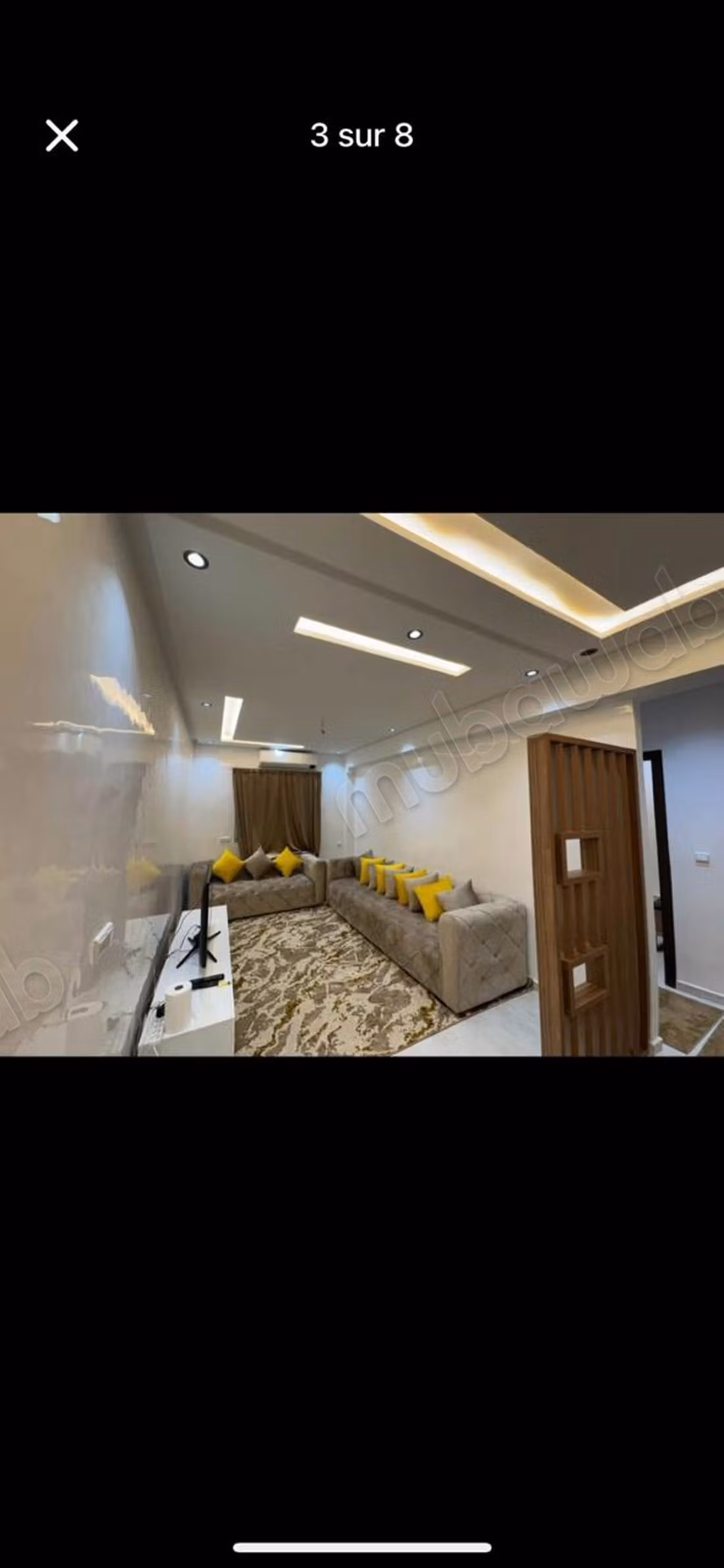 Affitta questo appartamento a Sanaoubar. 2 camere. Arredato