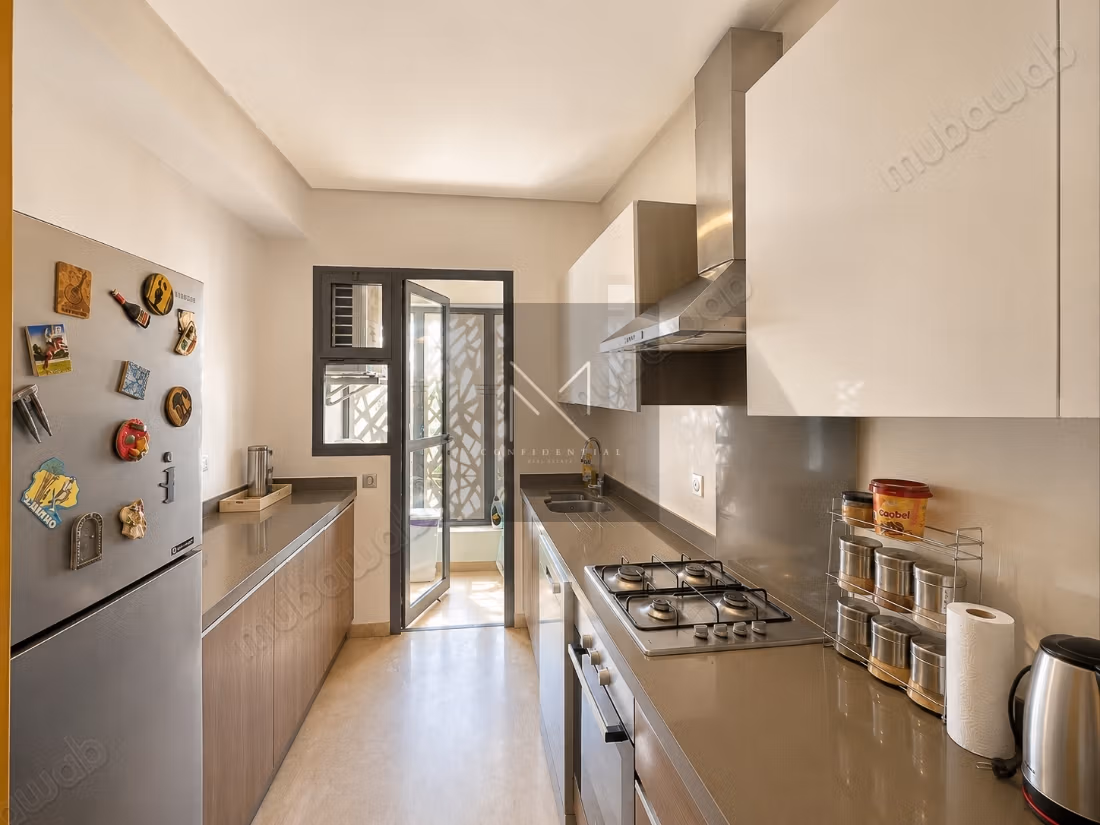 Appartamento arredato con 2 camere da letto in affitto, Bourgogne Casablanca, 94 m² in una recente residenza