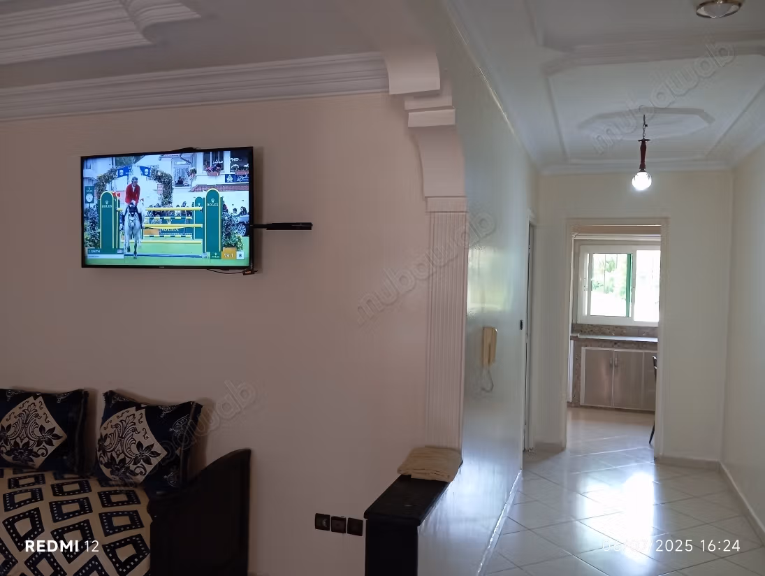 Appartement de vacances à louer à Bir Rami Est.
Surface de 100 m².
Nombre minimum de nuitées 3