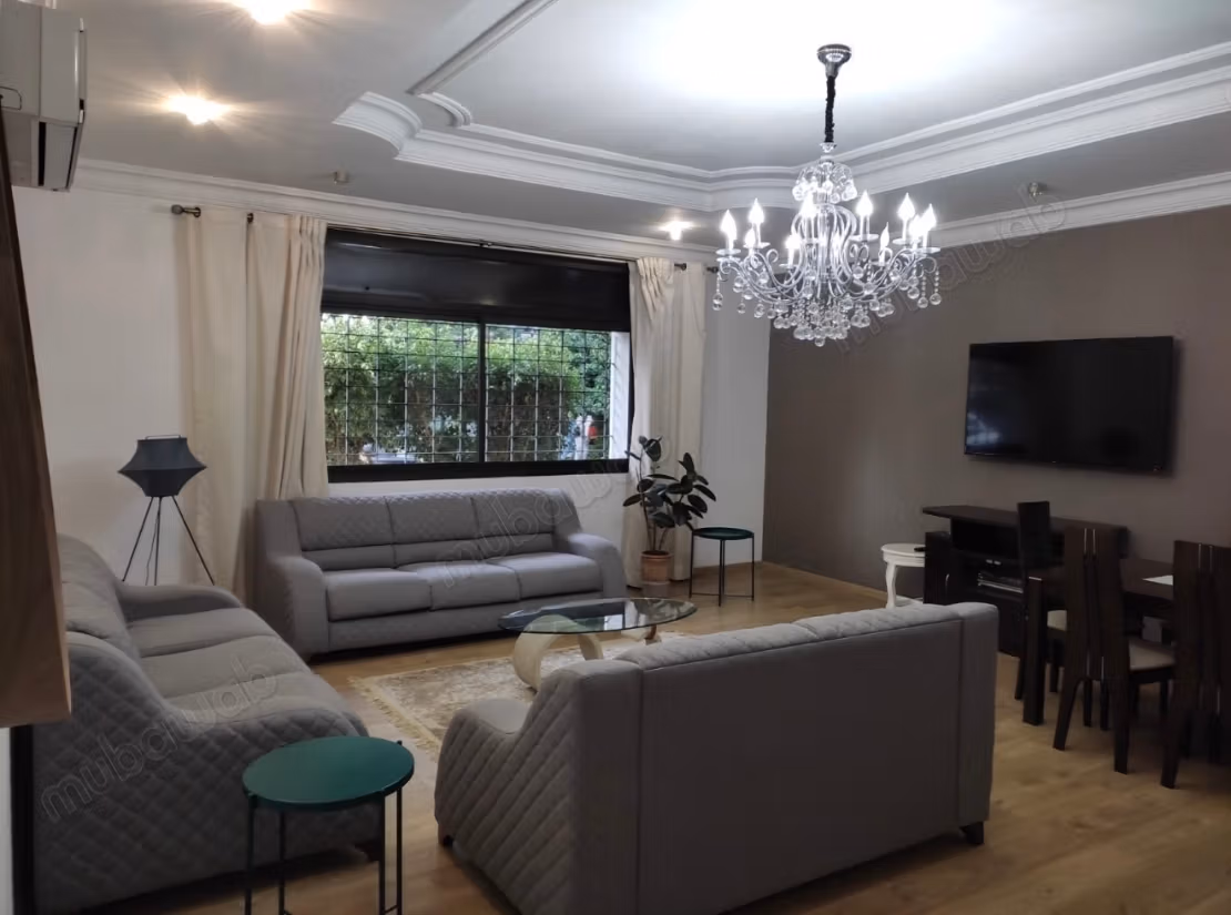 Bellissimo appartamento al piano terra arredato in alta Agdal
