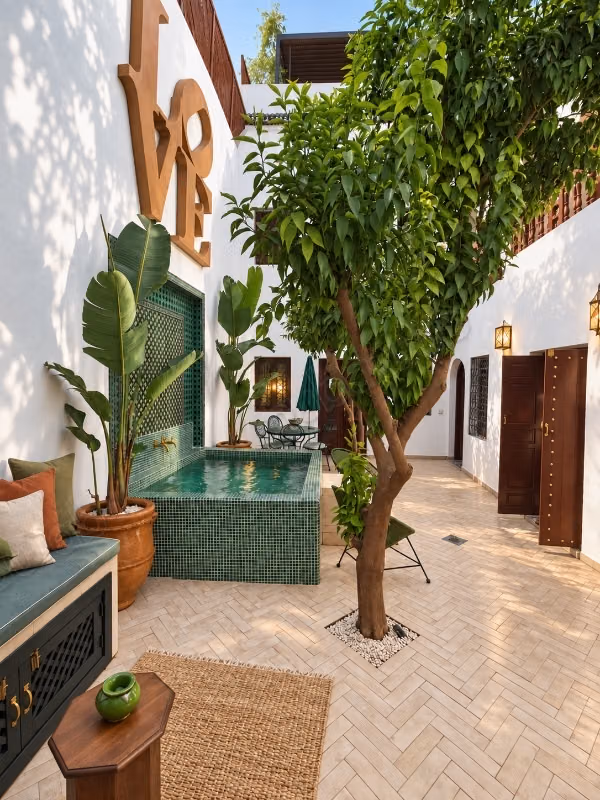 Superbo Riad in vendita 250 m2 Dar el Bacha