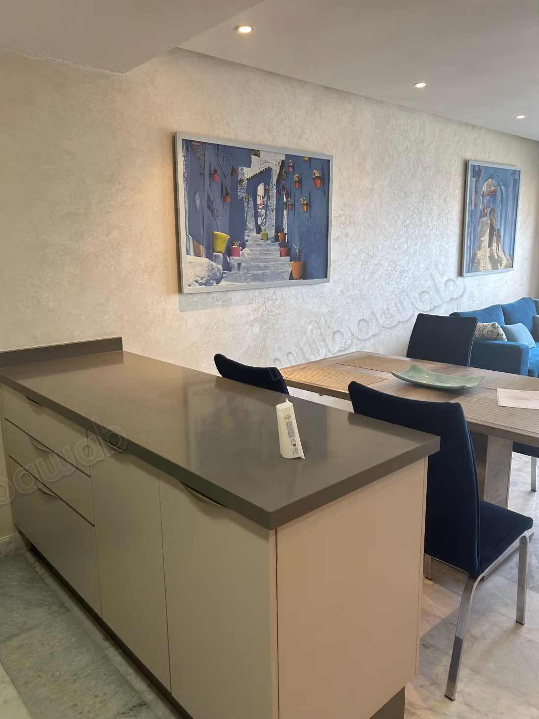 Palm view with unobstructed view high standing furnished Sabin 2ch terrace