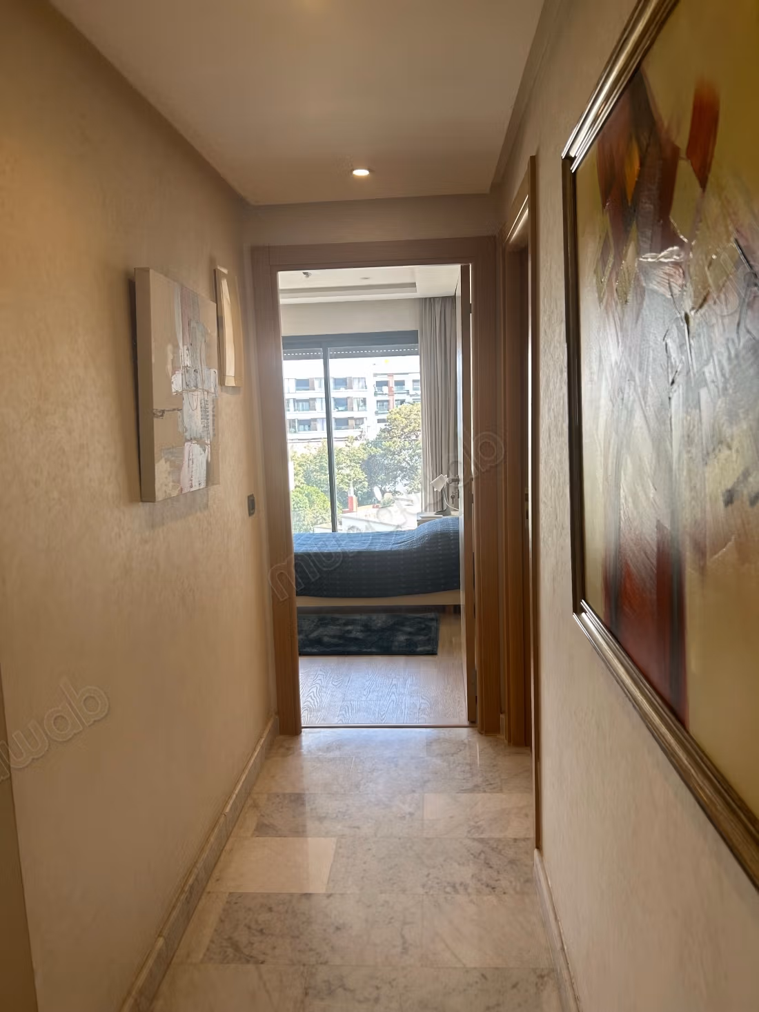 Palm view with unobstructed view high standing furnished Sabin 2ch terrace