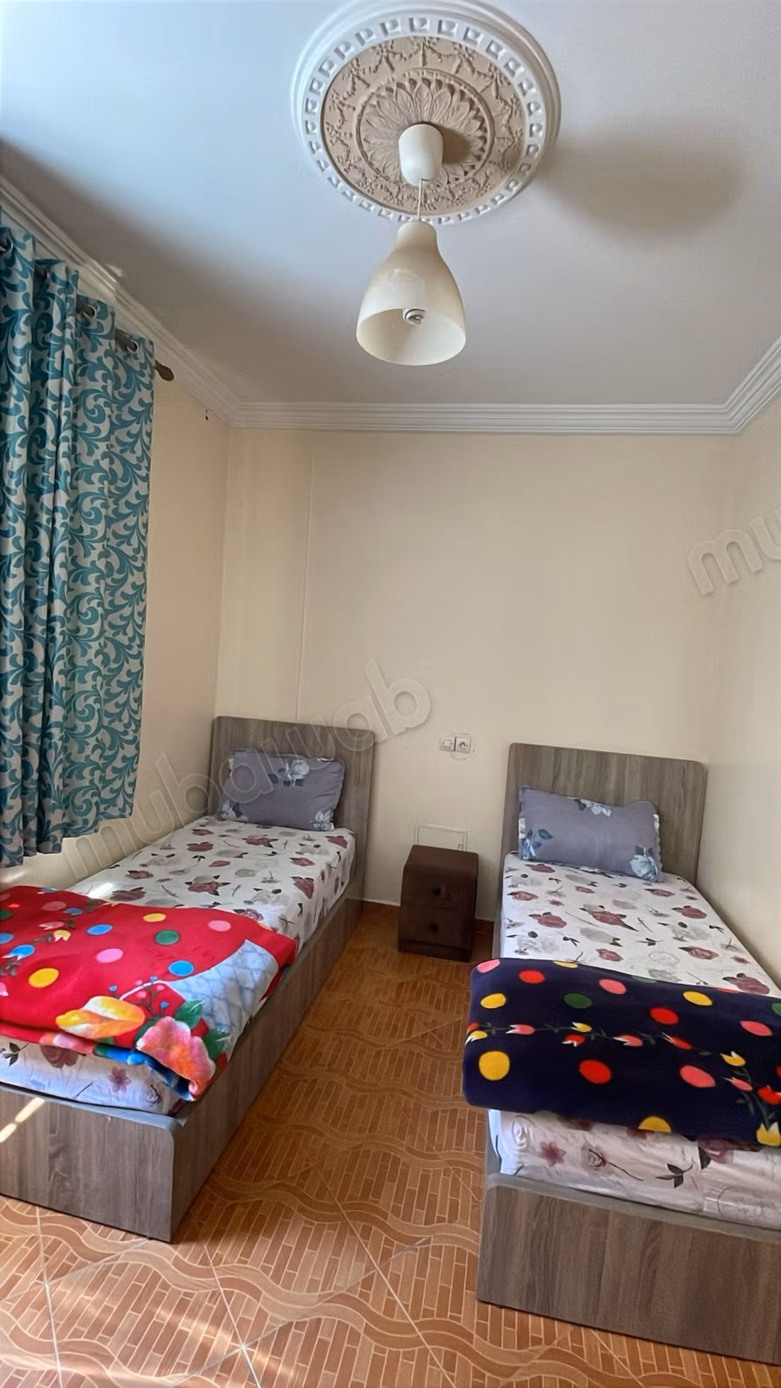 Appartamenti in affitto nel quartiere Mohammed. 2 belle camere. Parcheggio e giardino