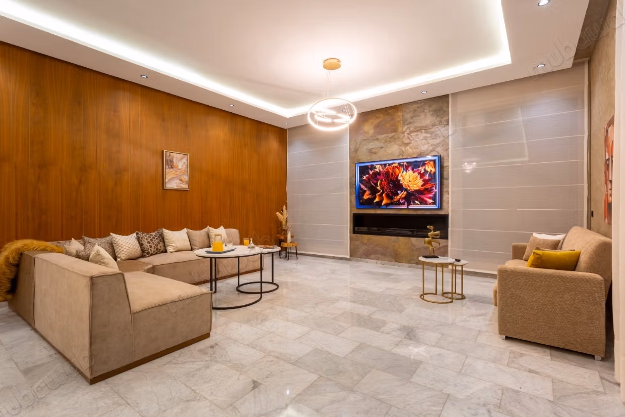 Affitto stagionale villa di lusso in Route de l'Ourika. Superficie 680 m². Salotto marocchino e parabola