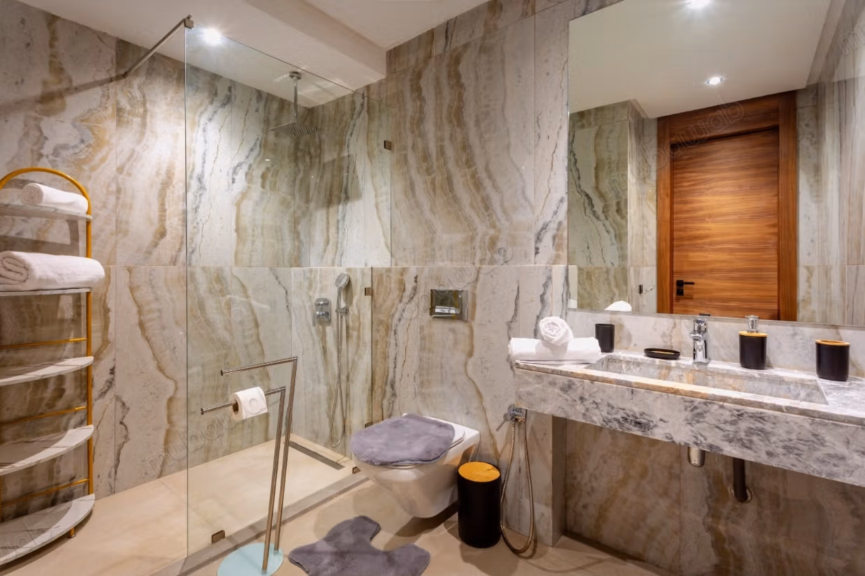 Affitto stagionale villa di lusso in Route de l'Ourika. Superficie 680 m². Salotto marocchino e parabola