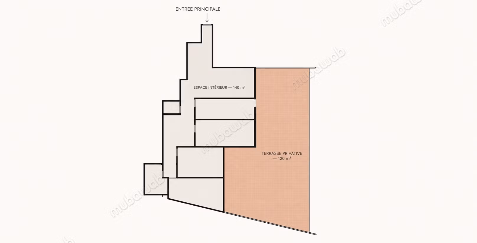 Ufficio 140 m² terrazza 120 m² – Agdal