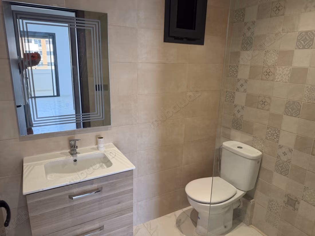 Beautiful apartment for rent in Harhoura. 125 m² surface. Moroccan living room, security