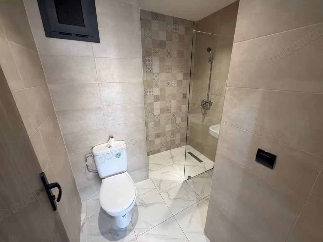 Beautiful apartment for rent in Harhoura. 125 m² surface. Moroccan living room, security