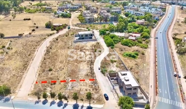 Plot of 601 m2 in Bouskoura