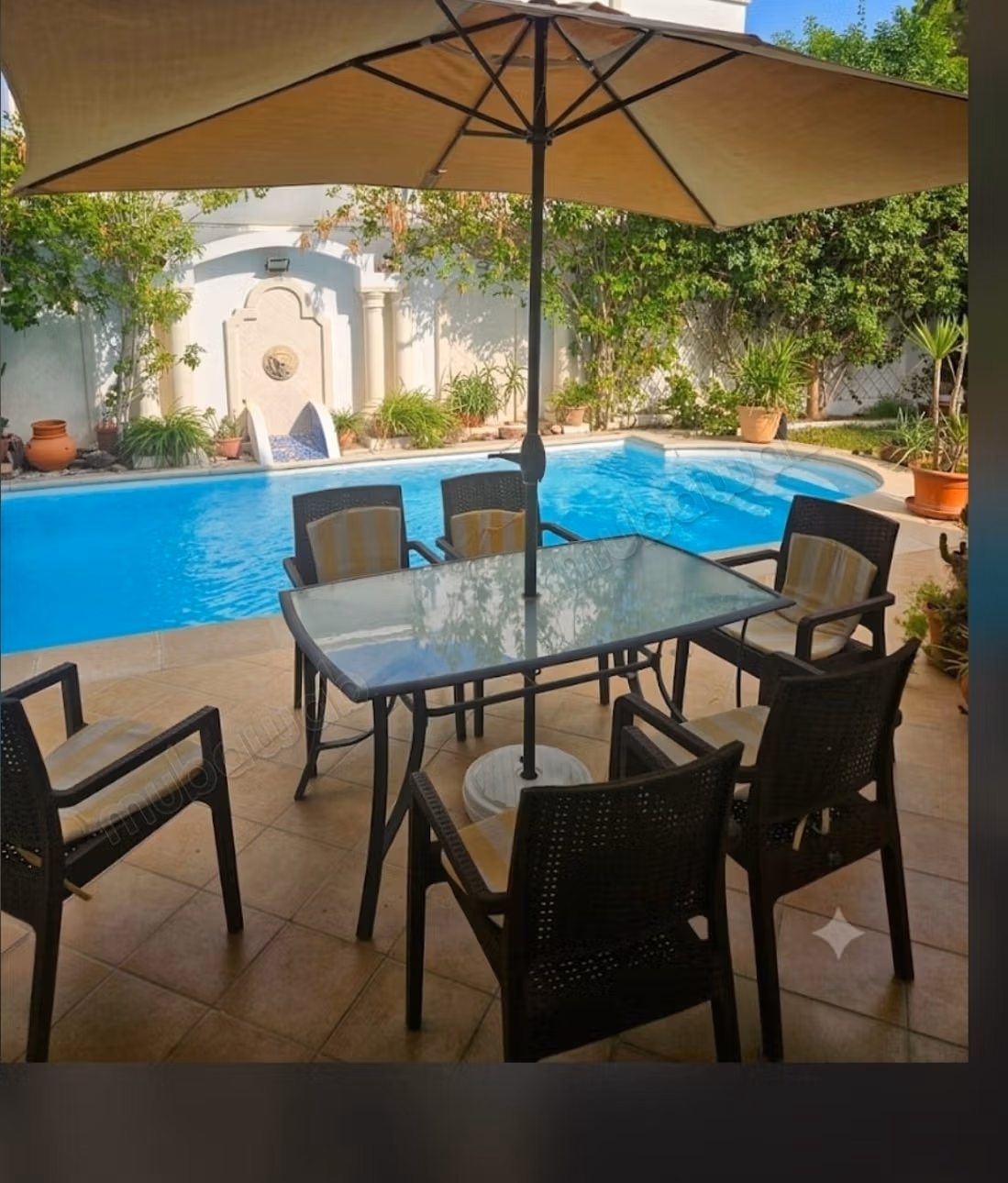 Villa Dar Lyes Pool and Garden in Yasmine Hammamet