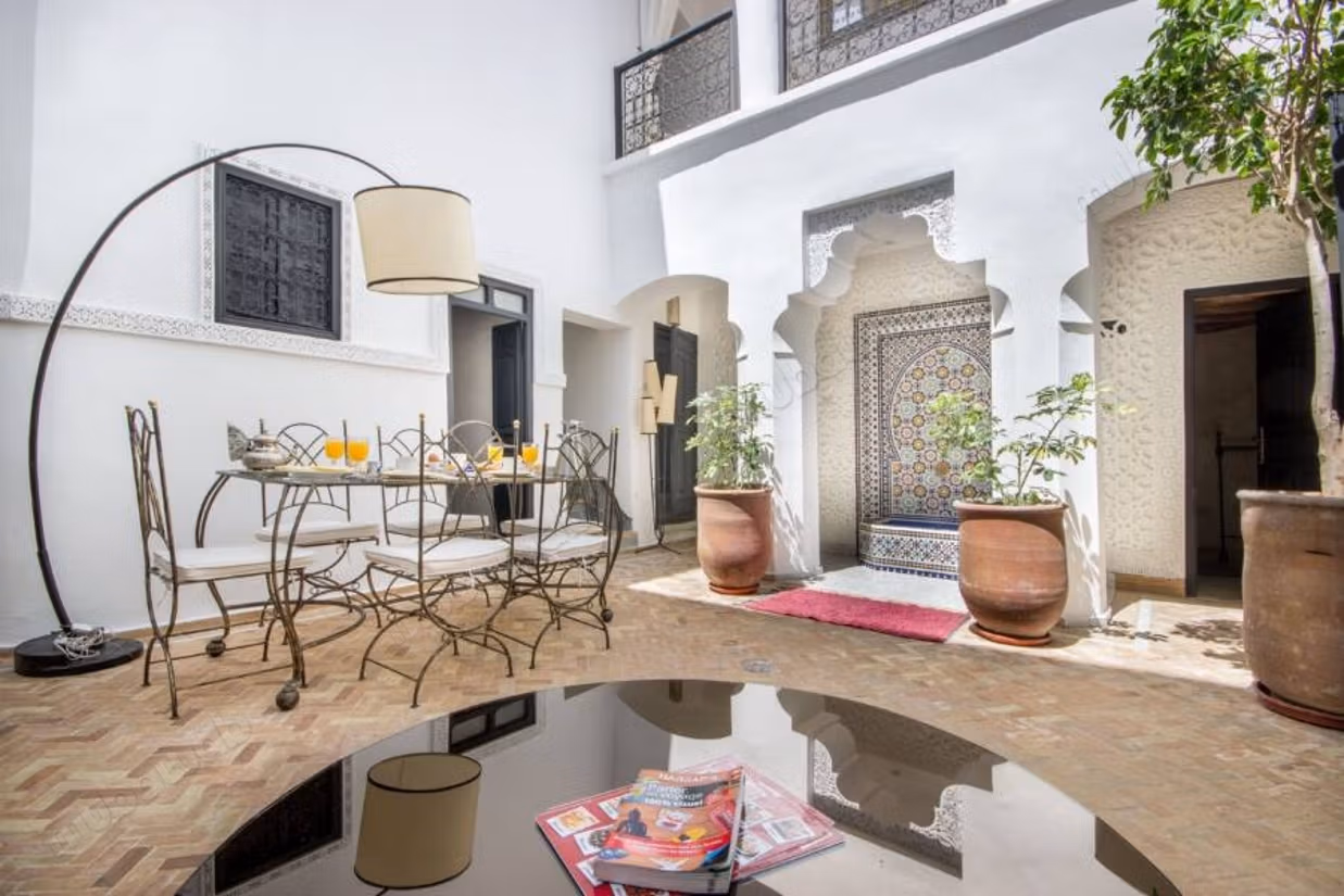 Charming riad 3 bedrooms a stone's throw from the Spice Square