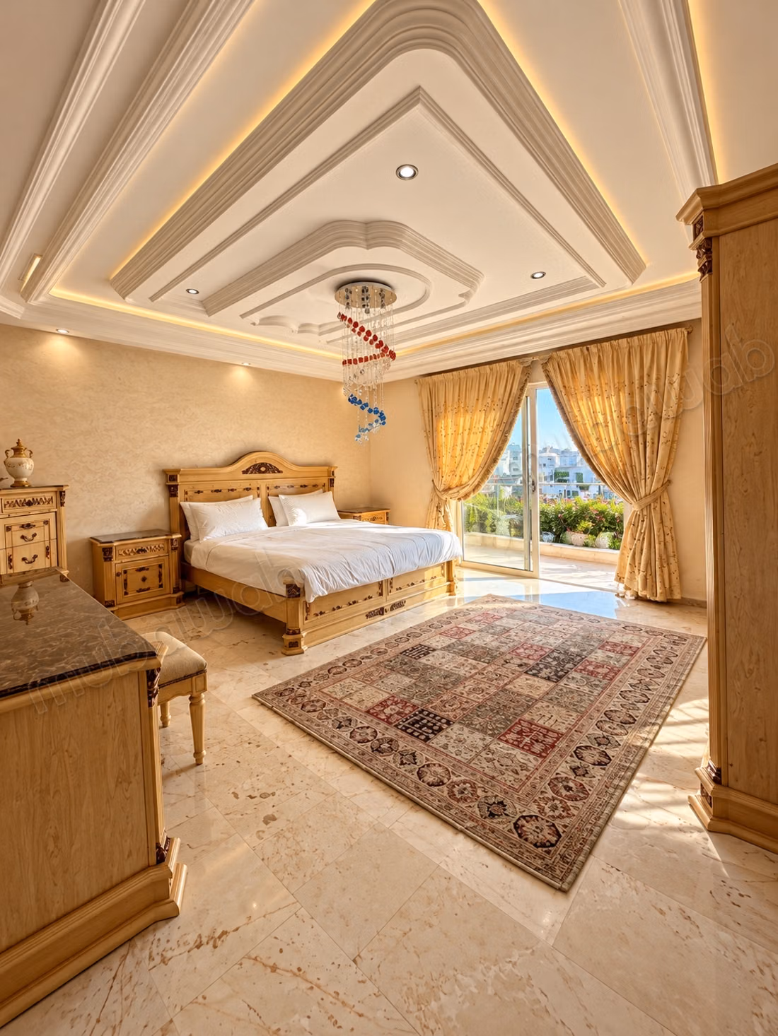 À Louer – Villa Meublée avec Piscine à Hay Riad, Rabat – 1 000 m²