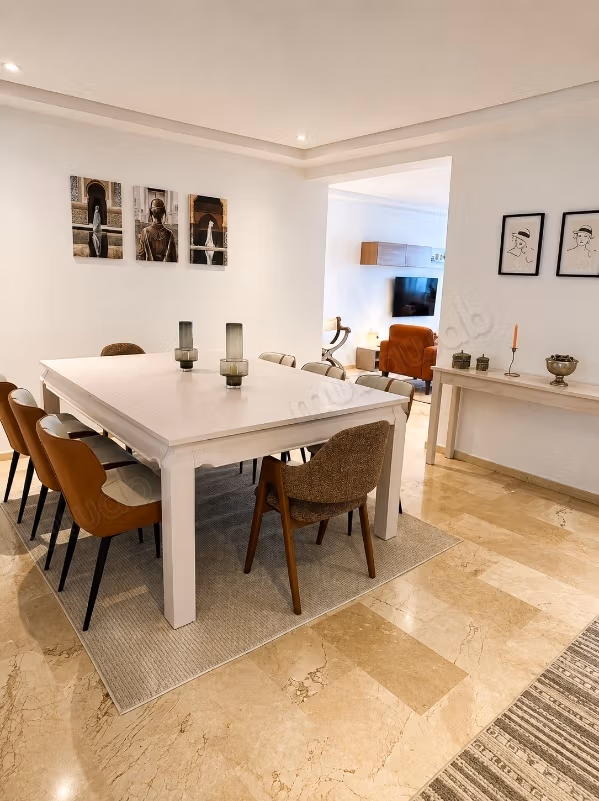 Apartamento de 2 habitaciones en alquiler – L’Orangeraie Souissi