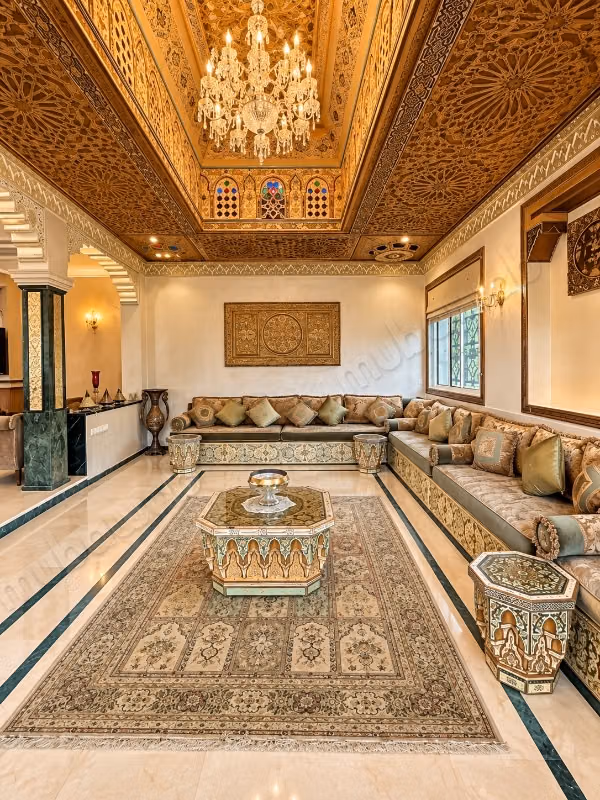 À Louer – Villa Meublée avec Piscine à Hay Riad, Rabat – 1 000 m²