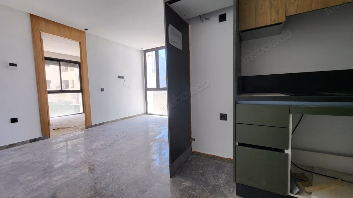 New studio 41m2 2nd floor titled garage Palmier