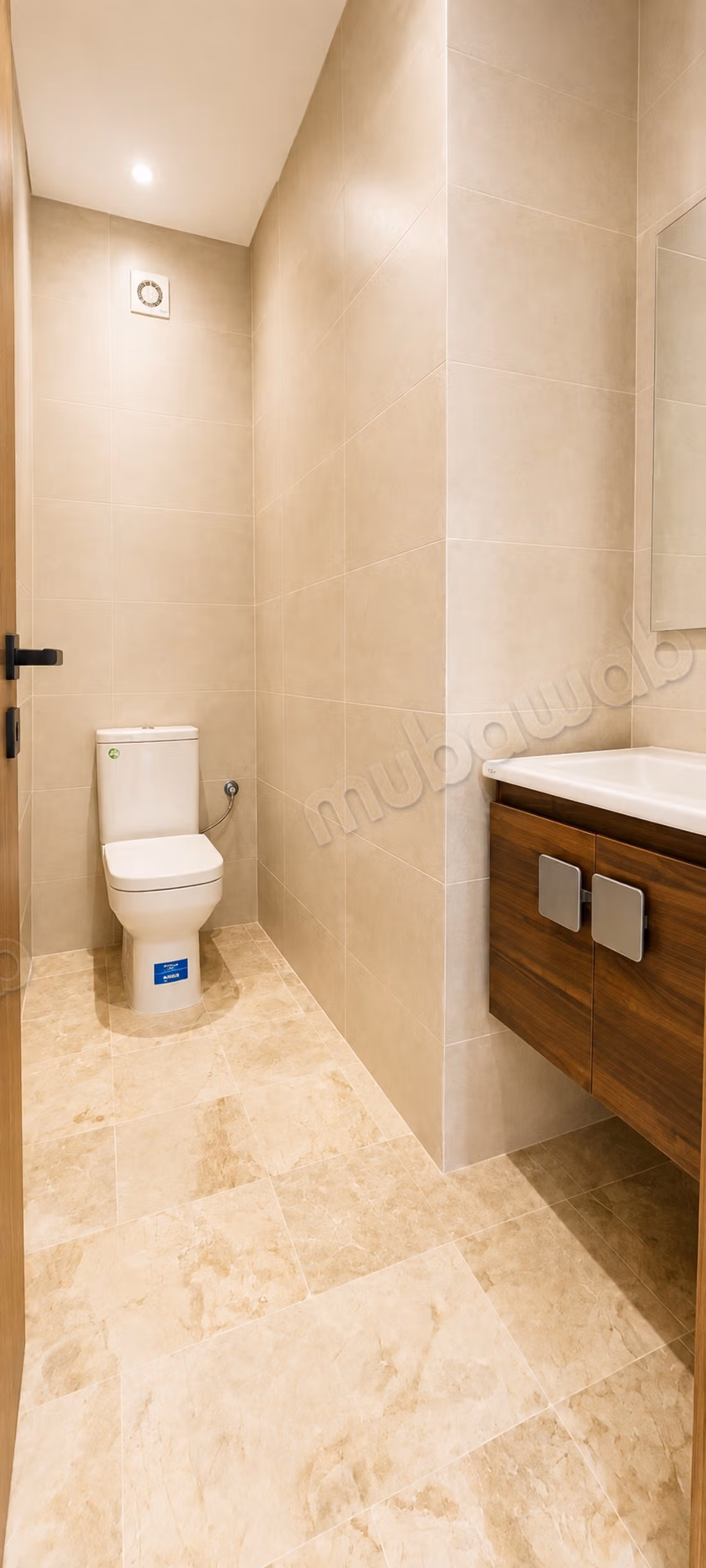 Bright vacant 3-room apartment