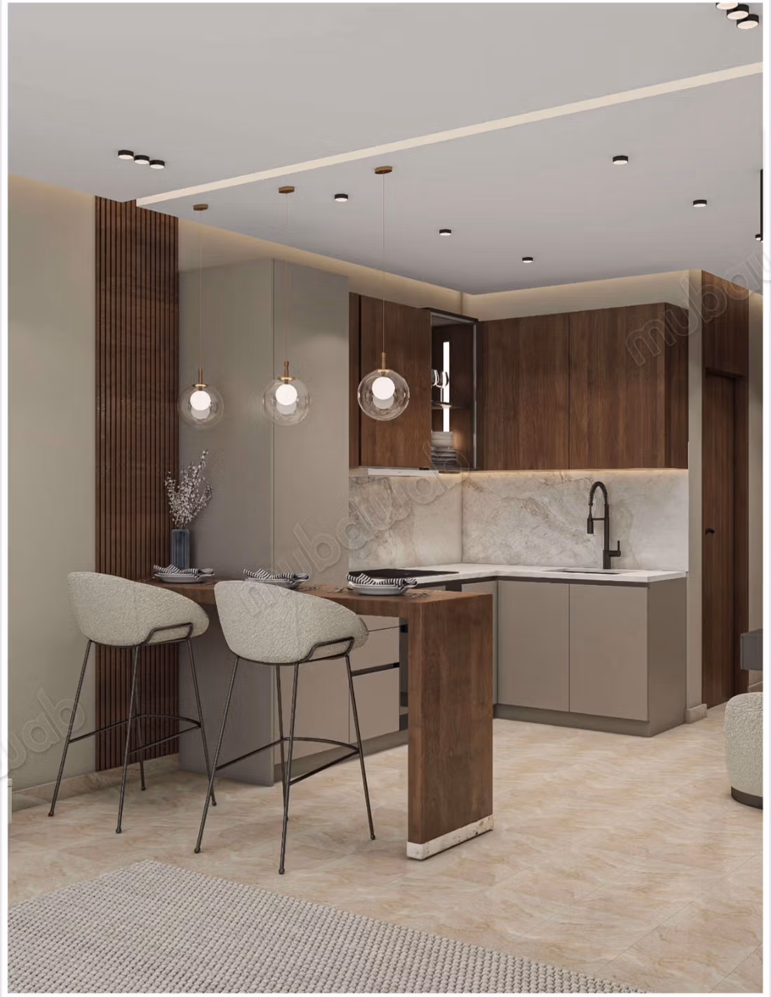 Projet neuf studio haut standing
