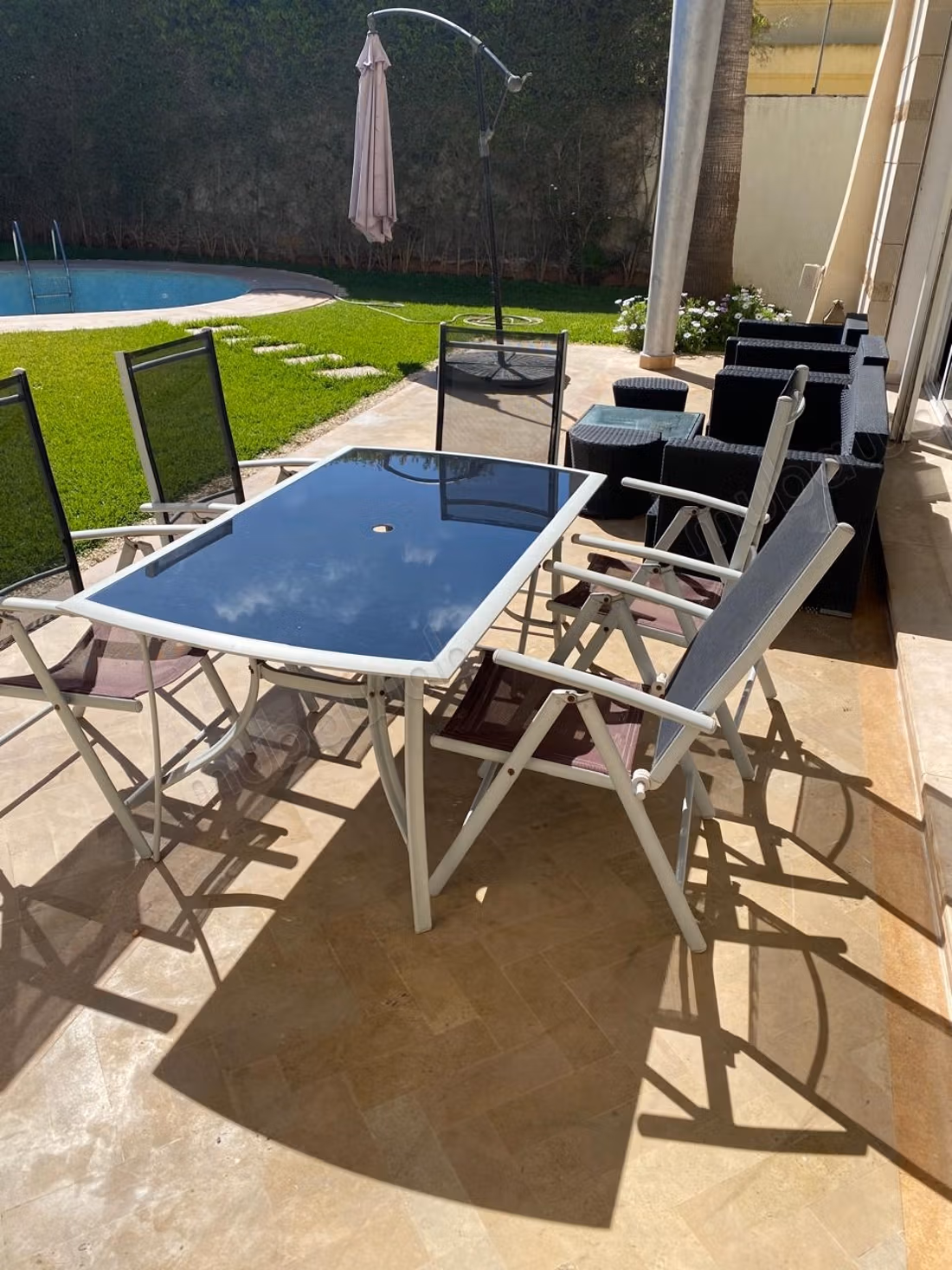 Somptueuse Villa meublée de 1000 M2 a louer sur Californie avec piscine, grand jardin et piscine
