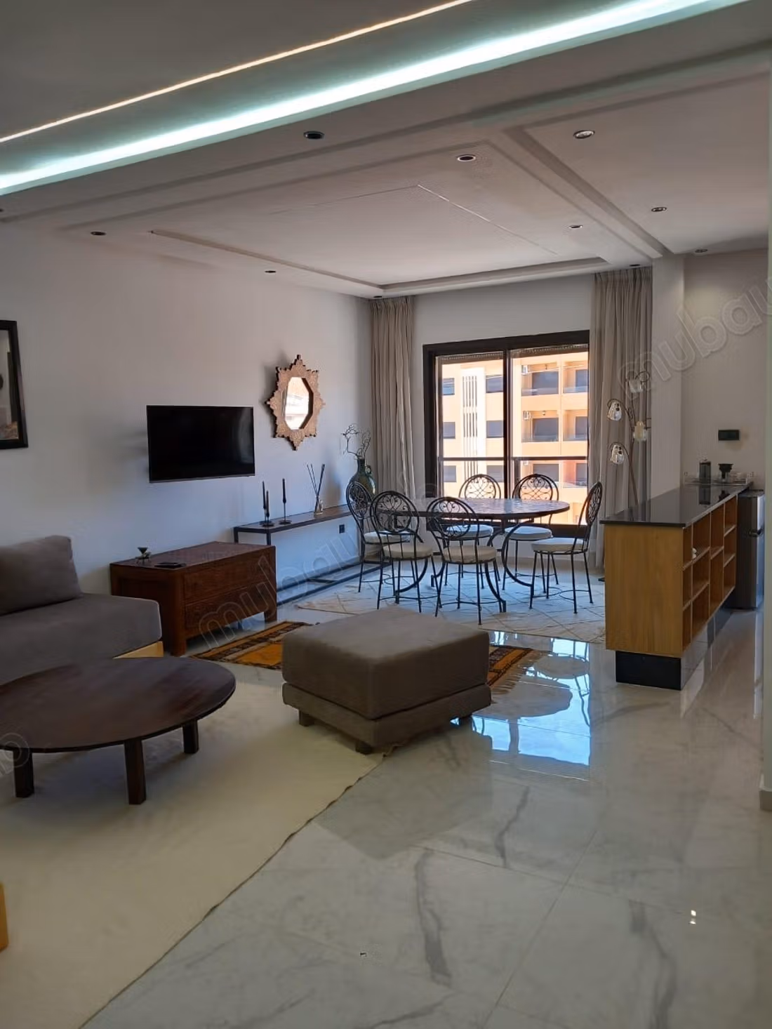 Superbe appartement location longue durée gueliz