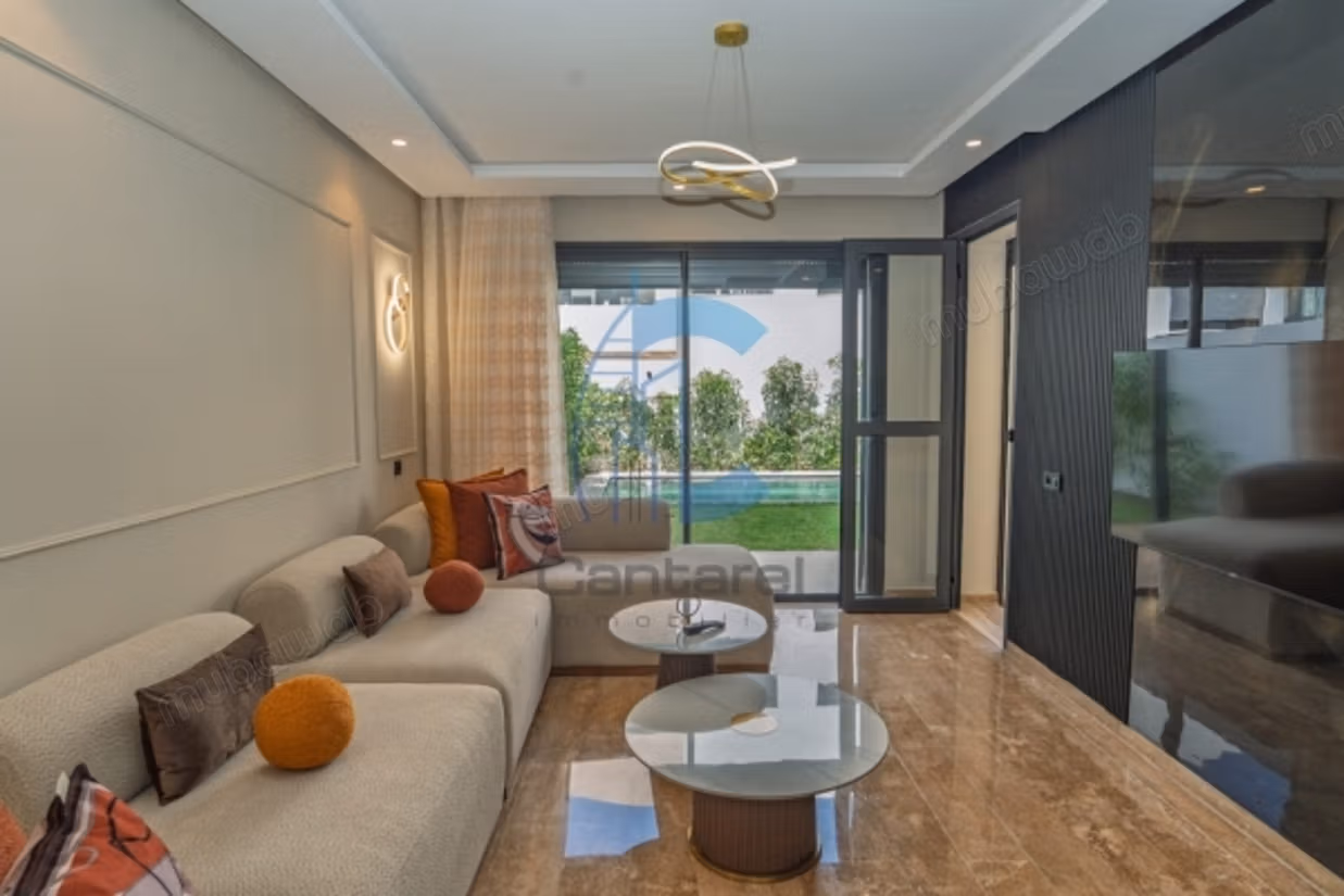 À Louer – Luxueux Rez de Jardin Meublé