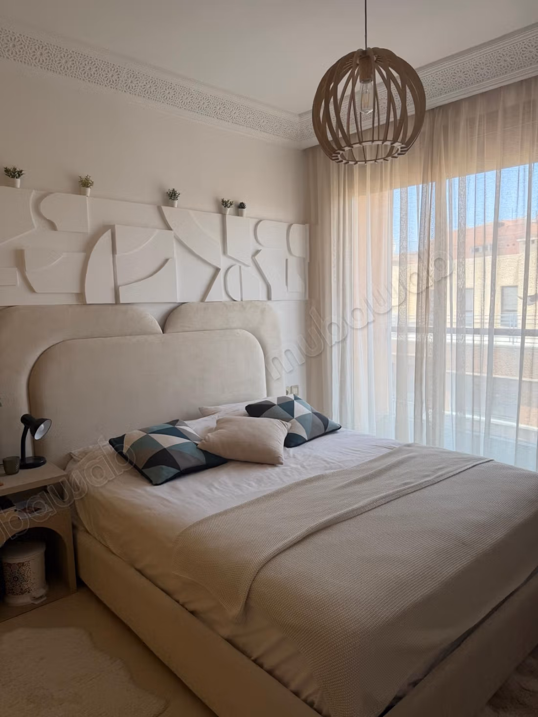Affitta questo appartamento a Guéliz. Superficie di 128 m². Ben arredato
