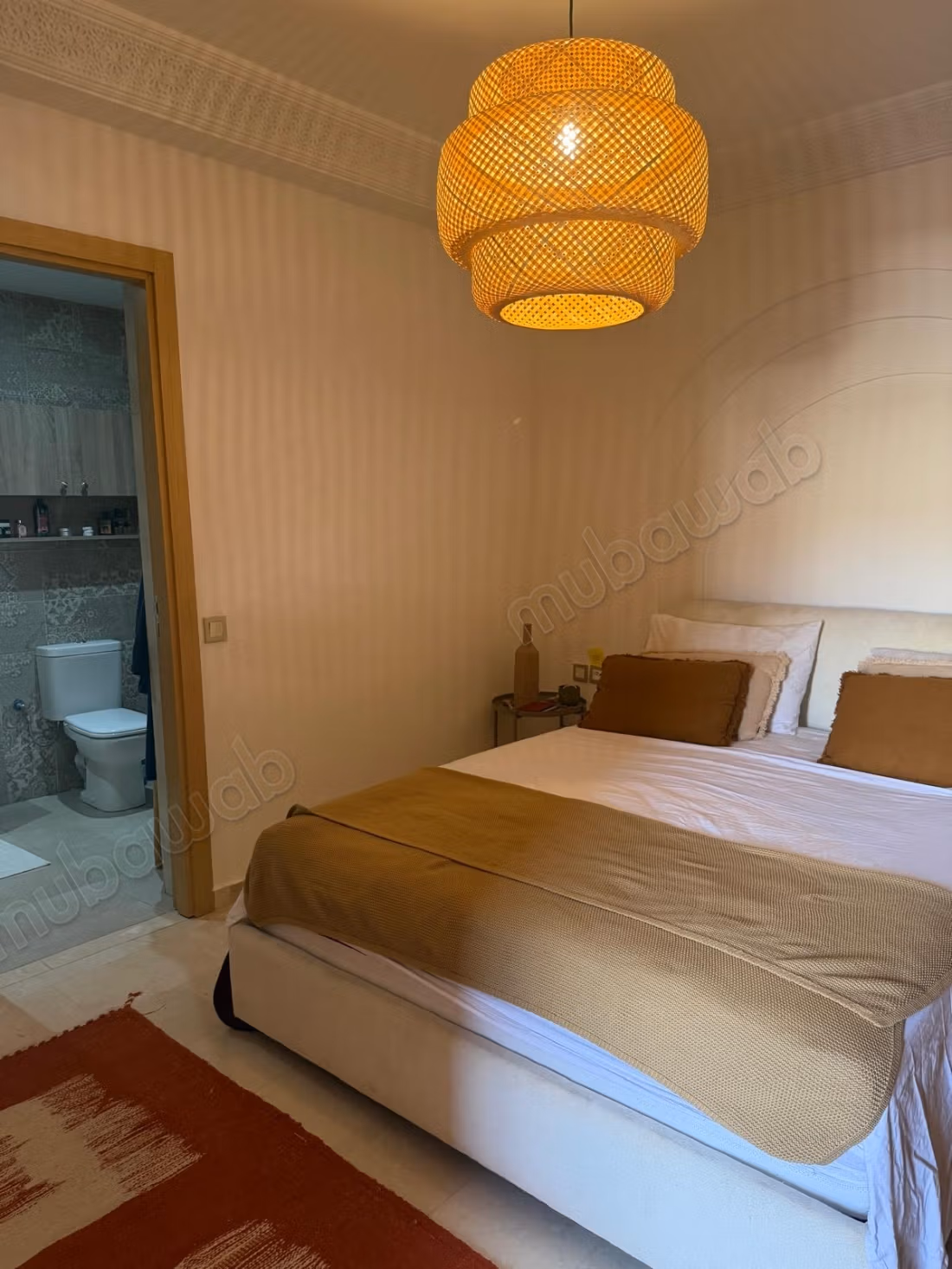 Affitta questo appartamento a Guéliz. Superficie di 128 m². Ben arredato