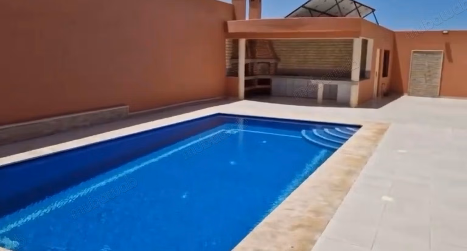 Land with villa pool 10 min from El Jadida