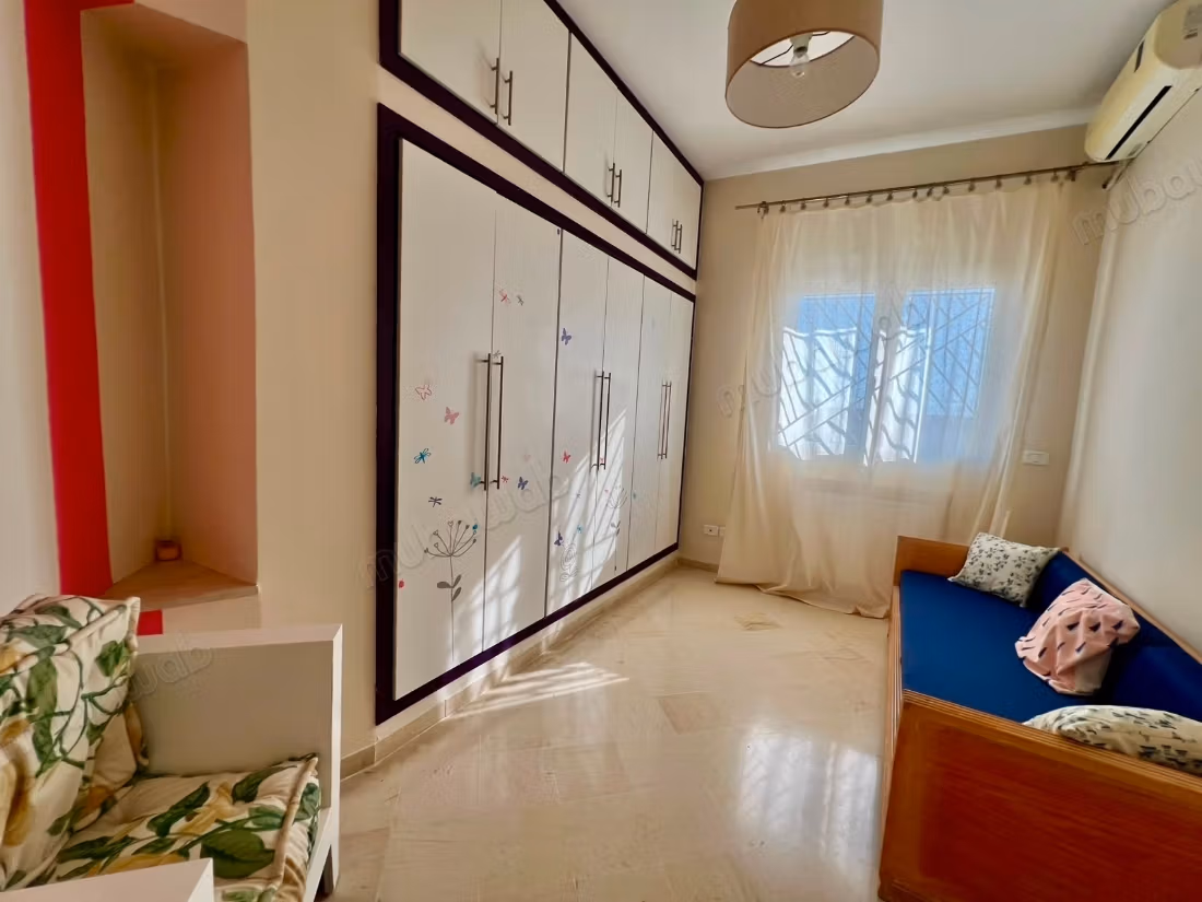 Furnished Villa Floor S3 with Rooftop, Marsa