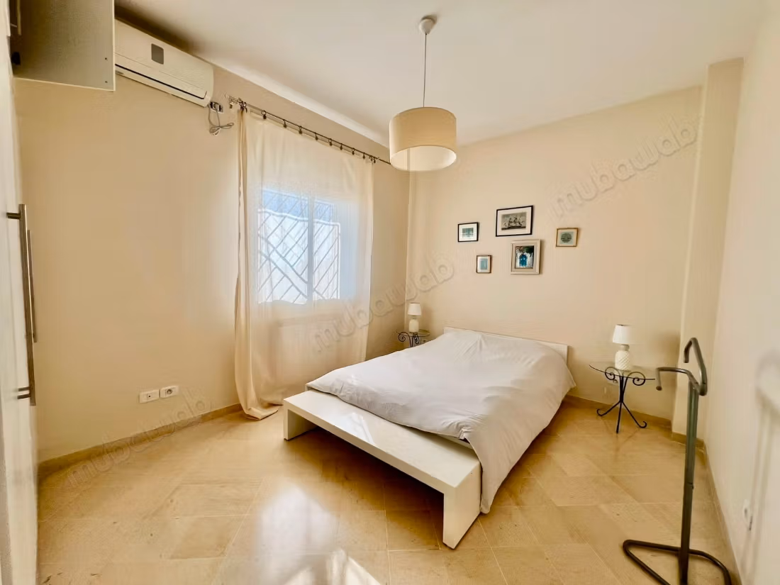 Furnished Villa Floor S3 with Rooftop, Marsa