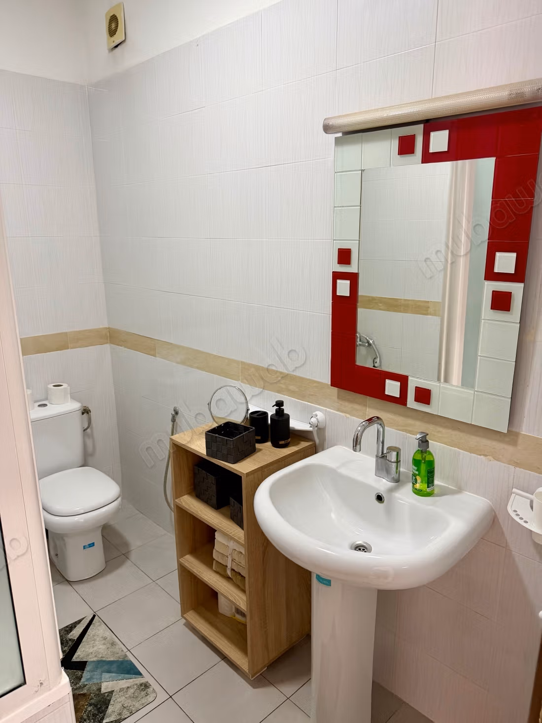 Appartamenti in affitto a La Marsa. Dimensione 60 m². Porta robusta, sistema di parabola satellitare generale