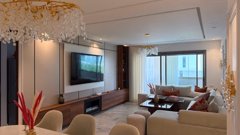 Bel appartement en location à Casablanca Finance City. Superficie 180 m². Bien meublé