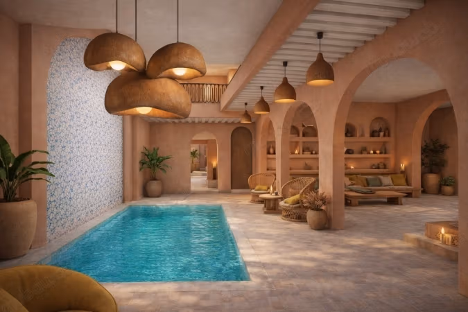 Riad neuf titre 4 chambres finitions sur mesure