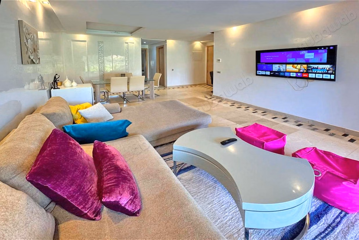 Appt meublé 2 Chambres, rez dz jardin, Piscine,