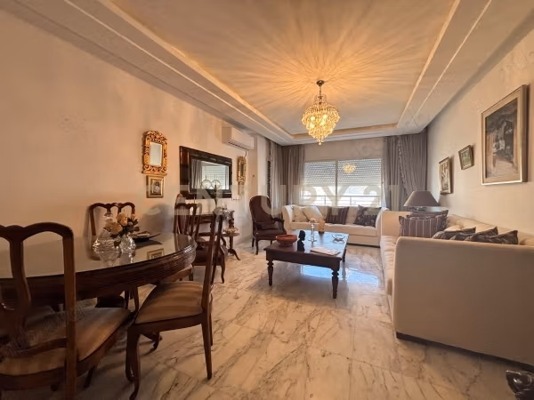 For rent a furnished S3 apartment in Ain Zaghouan North