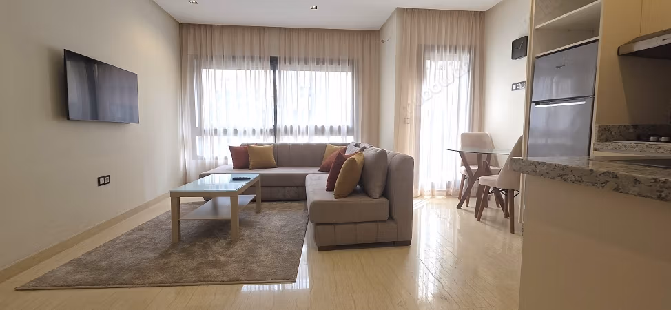 Nieuwe gemeubileerde studio 2e verdieping 48m2 Balkon Maarif