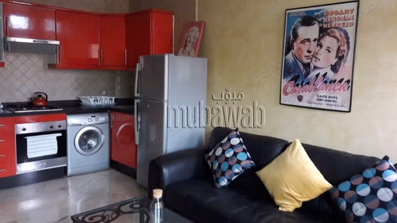Furnished studio 46m² in the center of Maarif