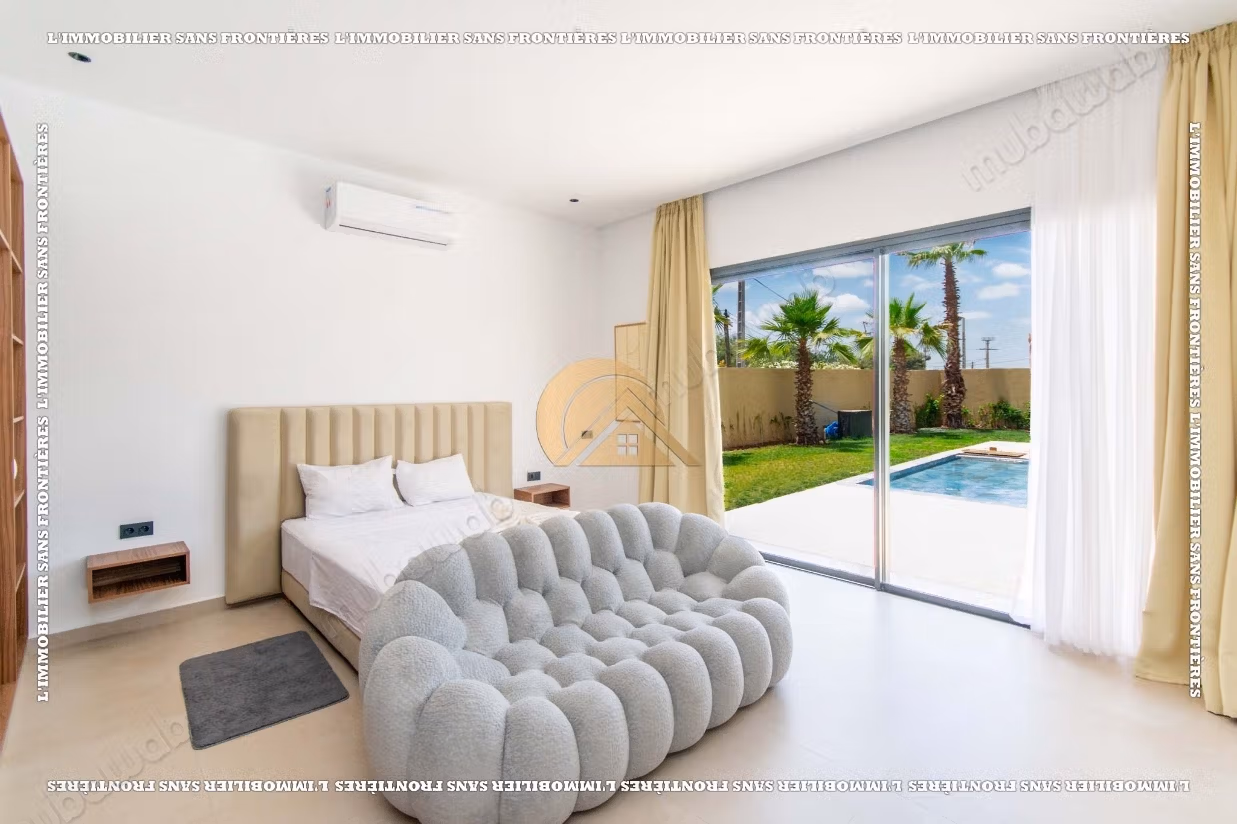 Villa privata arredata al piano terra in affitto sulla strada per Amizmiz, Marrakech - Giardino e piscina privati
