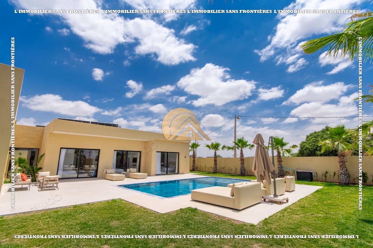 Villa privata arredata al piano terra in affitto sulla strada per Amizmiz, Marrakech - Giardino e piscina privati