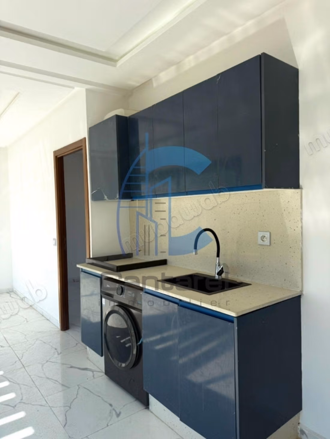New apartment of 79 m² with terrace – 2 bedrooms – Boulevard Abdelmoumen
