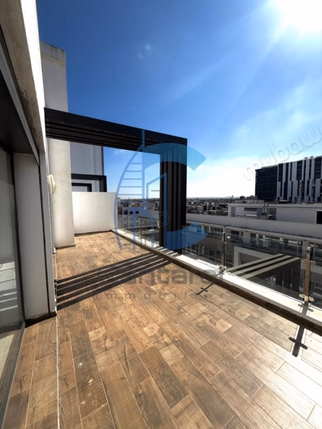 New apartment of 79 m² with terrace – 2 bedrooms – Boulevard Abdelmoumen